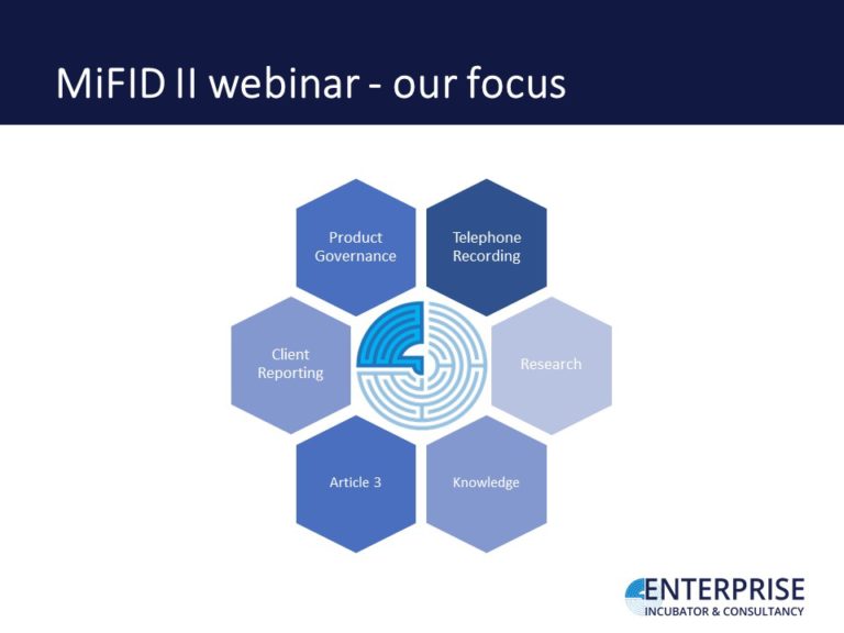 MiFID II An Overview Enterprise Incubator and Consultancy